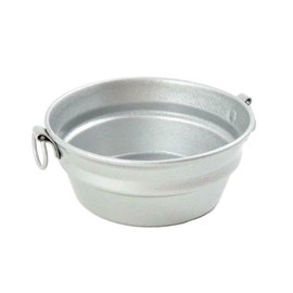 Melody Jane Dolls House Round Metal Wash Tub Miniature 1:12 Kitchen Laundry Accessory