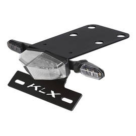 Tail Tidy Fit for KLX300SM KLX300 2021-2023 KLX250 2009-2022 KLX250S SF 2009-2015 Fender Eliminator with LED Tail Light Turn Signal Motorcycle License Plate Bracket Holder (Clear-Clear)