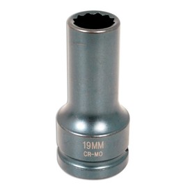 Laser 4559 Cylinder Head Impact Socket 3/4" D 19mm