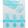 SavvyBloom Dysphagia Cups for Adults 5cc 10cc 15cc, Spill Proof