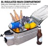 RAYMACE Bike Trunk Cooler Bag With Tail Light,Bicycle Rear Rack