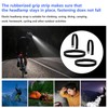 Elastic Headlamp Strap Replacement Headband, fit for Most Headlamps Black