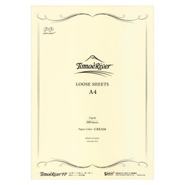 SAKAE SR-A4P-C Technical Paper, Loose Sheet, A4, Tomoe River FP, 2.8 oz (52 g), Cream, Plain