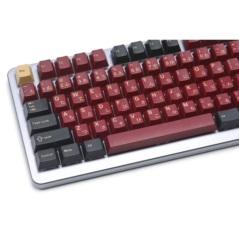 DROP + Redsuns GMK Red Samurai Keycap Set for Full-Size