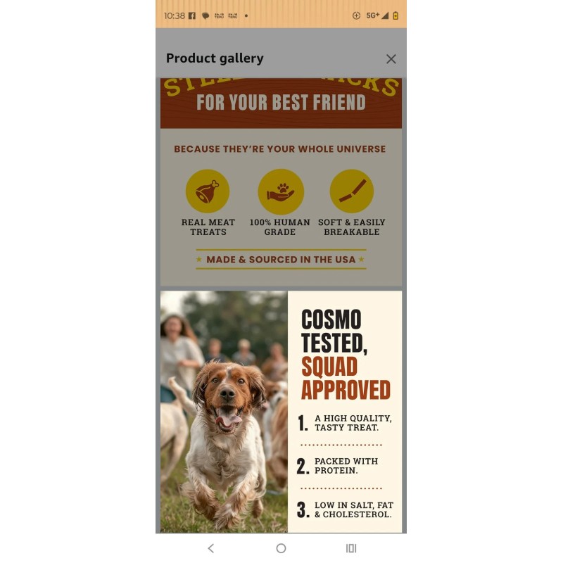 Cosmo's Snack Shack Pet Treats-Savory Snack Stick-Case (24 Ct) SALE