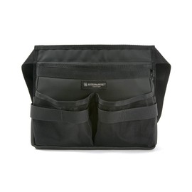[Artisan & Artist] Makeup Waist Bag (Large) xwm-pf311 black, Black