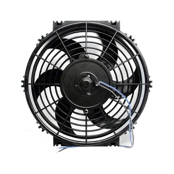 Electric Cooling Fan, High Performance, 10 in Fan, Push/Pull, 1000