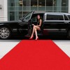 Red Carpet Runner Rug for Party 150gsm 1.3x30FT Thickness Red