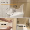 Tub Splash Guard Removable, 2 Pack Bathtub Water Splash Guards,Silicone
