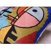 Kashmir Designs Kandinsky Upwards Abstract Pillow Cover Blue Decorative Throw