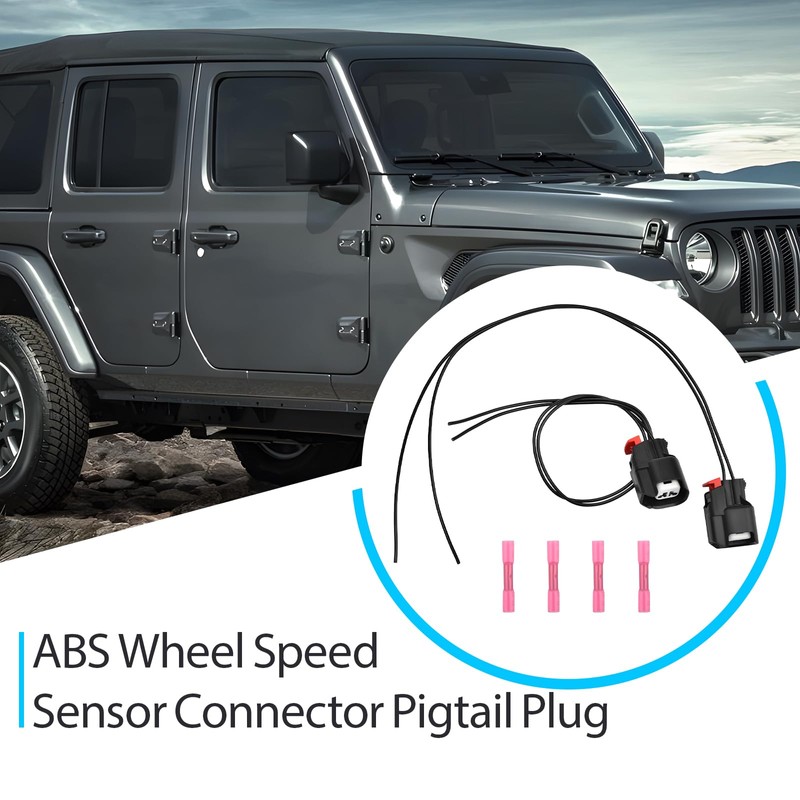 645-134 ABS Wheel Speed Sensor Connector Pigtail Plug Wiring Harness