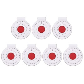 PATIKIL Microfiber Bullseye Targets 4cm, 7Pcs Competition Game Target Shooting Practice Fabric Pad Disc Accuracy Training Tool Outdoor Hunting Accessories