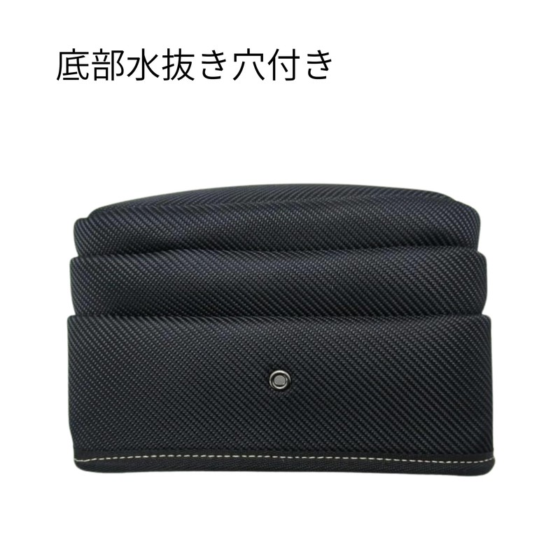 TAKAGI Waist Bag, 3 Tiers, Opening, Cut-Resistant, Abrasion Resistant, Hard