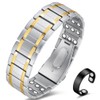 Vicmag 3X Magnetic Bracelet for Men Pure Titanium Bracelet 3500