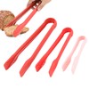 3PCS Serving Tongs Plastic Kitchen Tongs Reusable Non-Stick Party Essential