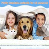 LLTTEER Dog Printed Cuddly Blanket, Children's Blanket 3D Print Animal