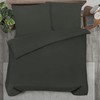 Softex Royal Duvet Cover (Anthracite, 220 x 240 cm)