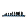 ARES 70497 - 9-Piece Metric Impact Hex Driver Set -