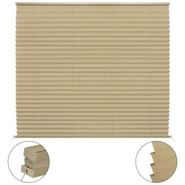 NOVINO RV Blinds Shades for Camper Window, RV Pleated Shades Camper Blinds and RV Shades for Camper Travel Trailers Motor Coach Motorhome (44" W x 38" L)