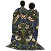 Pure Country Weavers William Morris Strawberry Thief Blanket - Arts