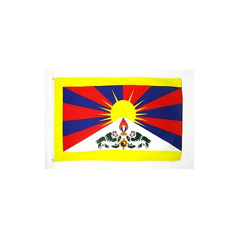 AZ FLAG TIBET FLAG 3' x 5' - TIBETAN-BUDDHIST FLAGS