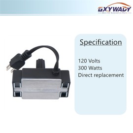 GXYWADY 300 Watts 120 Volts Heater Replacement for Transmissions Oil Pans and Small Engines