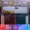 Windshield Sunshade Compatible with Hummer H3 2005-2009, Auto Sun Visor,