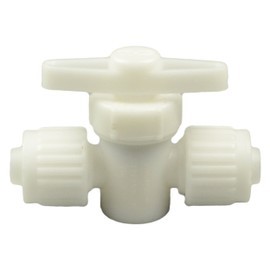 Elkhart 6880 1/2" x 1/2" Flair-It Straight Stop Valve