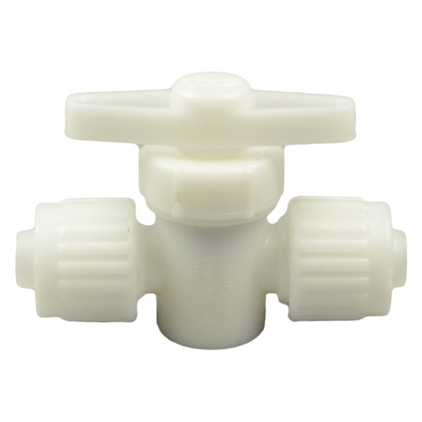 Elkhart 6880 1/2" x 1/2" Flair-It Straight Stop Valve