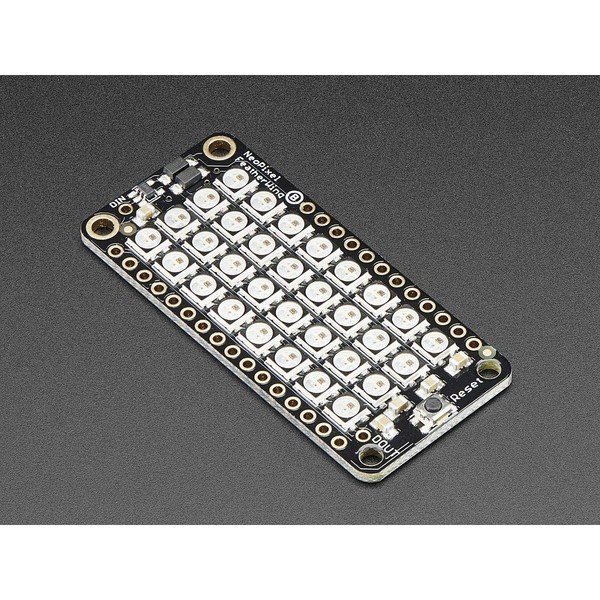 Adafruit Industries NeoPixel FeatherWing - 4x8 RGB LED Add-on for
