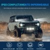 Par Faros Auxiliares De Redondos Led Niebla Jeep Wrangler Jk