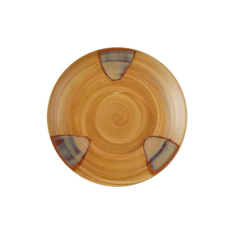 Splash Brown by Sango, Stoneware Dinner Plate
