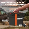 Litime Portable Battery Box Fits Group 24/27 Size Batteries for