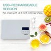 AZEUS USB Rechargeable Food Scale, Digital Kitchen Scale 11lb/5kg Capacity,