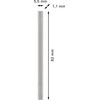Bosch 2 x Pro Planer Blades (for Plastic-Coated Panels, Hardwood,