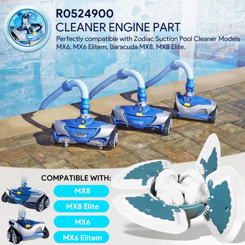 R0524900 Cleaner Engine Replacement Part for MX6, MX8, MX6 Elite,