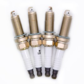 4Pcs Iridium Spark Plug 22401-ED815 Compatible with Nissan March Micra Tiida X-Trail