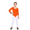 Hamishkane Children's Girls' Microfibre Jersey Dance Gymnastics Ballet Long Sleeve