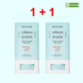 Dewytree [1+1] 듀이트리 어반 쉐이드 쿨 카밍 선스틱 20g+20g [1+1] Deutree Urban Shade Cool Calming Sun Stick 20g+20g