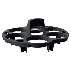 Tomedeks Kochfix Egg Cooker 6, Egg Holder for Thermomix, Accessories for Thermomix, 13.8 x 12.5 x 2.5 cm Insert for Egg Boiling for Thermomix Cooking Basket - Egg Cooker Accessories Tm6, Tm5, Tm31