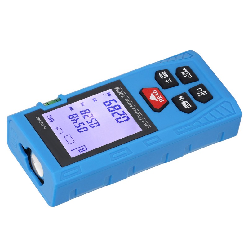 Laser Distance Meter High Accuracy Handheld Red Light Distance Detection