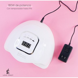 Lampara Secado de Uñas Sun 5x Max 180w