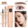 Eyebrow Pencil, Liquid Waterproof Eyebrow Pencil, Eyebrove Microbrading Pen, Eye