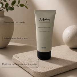 AHAVA Men's Mineral Hand Cream, 100 ml
