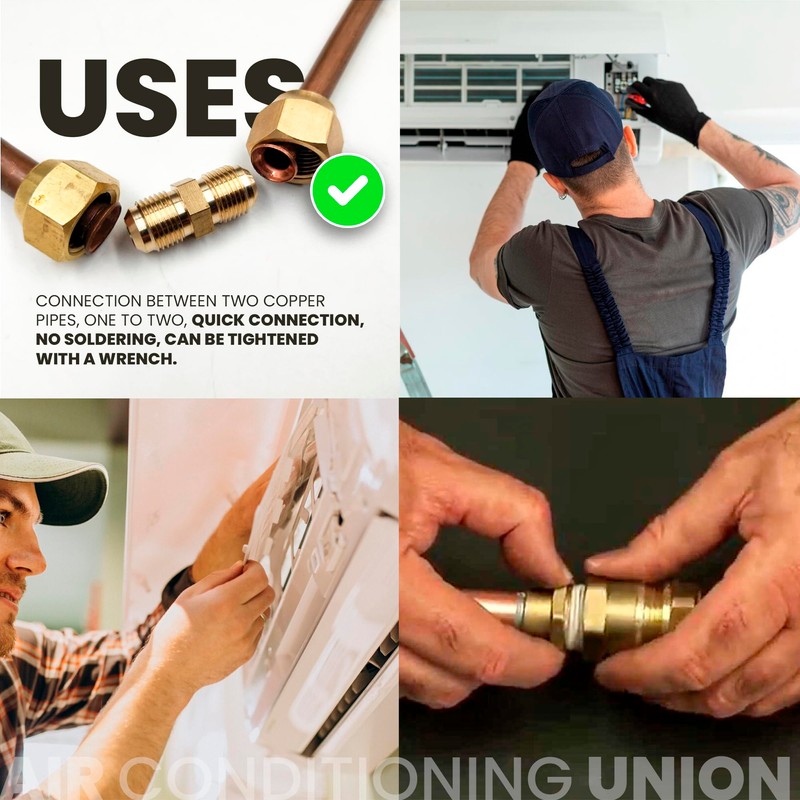 DOJA Barcelona Air Conditioning Screw Connection | 3/8 | Pack