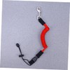 CORHAD 2 Pcs Elastic Fishing Rod Leash Safety Cord Tether