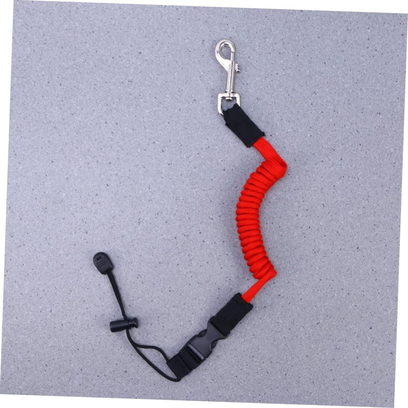 CORHAD 2 Pcs Elastic Fishing Rod Leash Safety Cord Tether