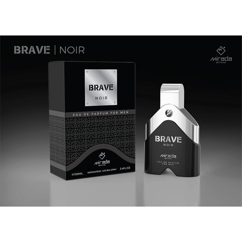 MIRADA Brave Noir EDP For Men 100ML