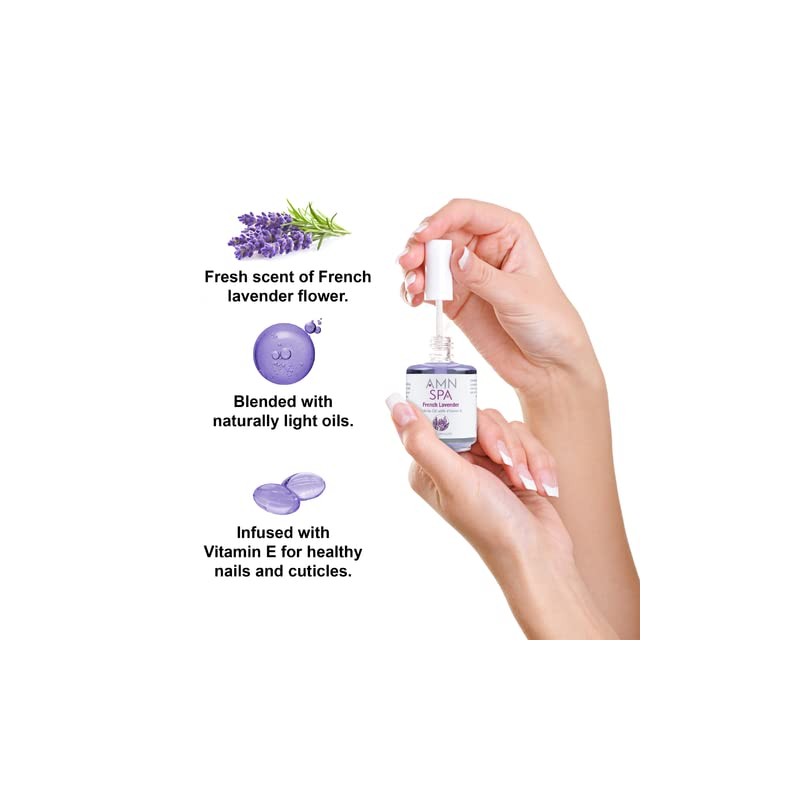 AMN SPA Americanails French Lavender With Vitamin E Cuticle Oil