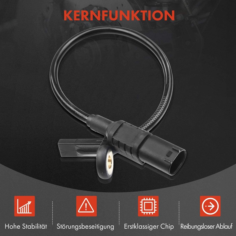 Frankberg 2 x ABS sensor 2-pin rear compatible with GL-Class